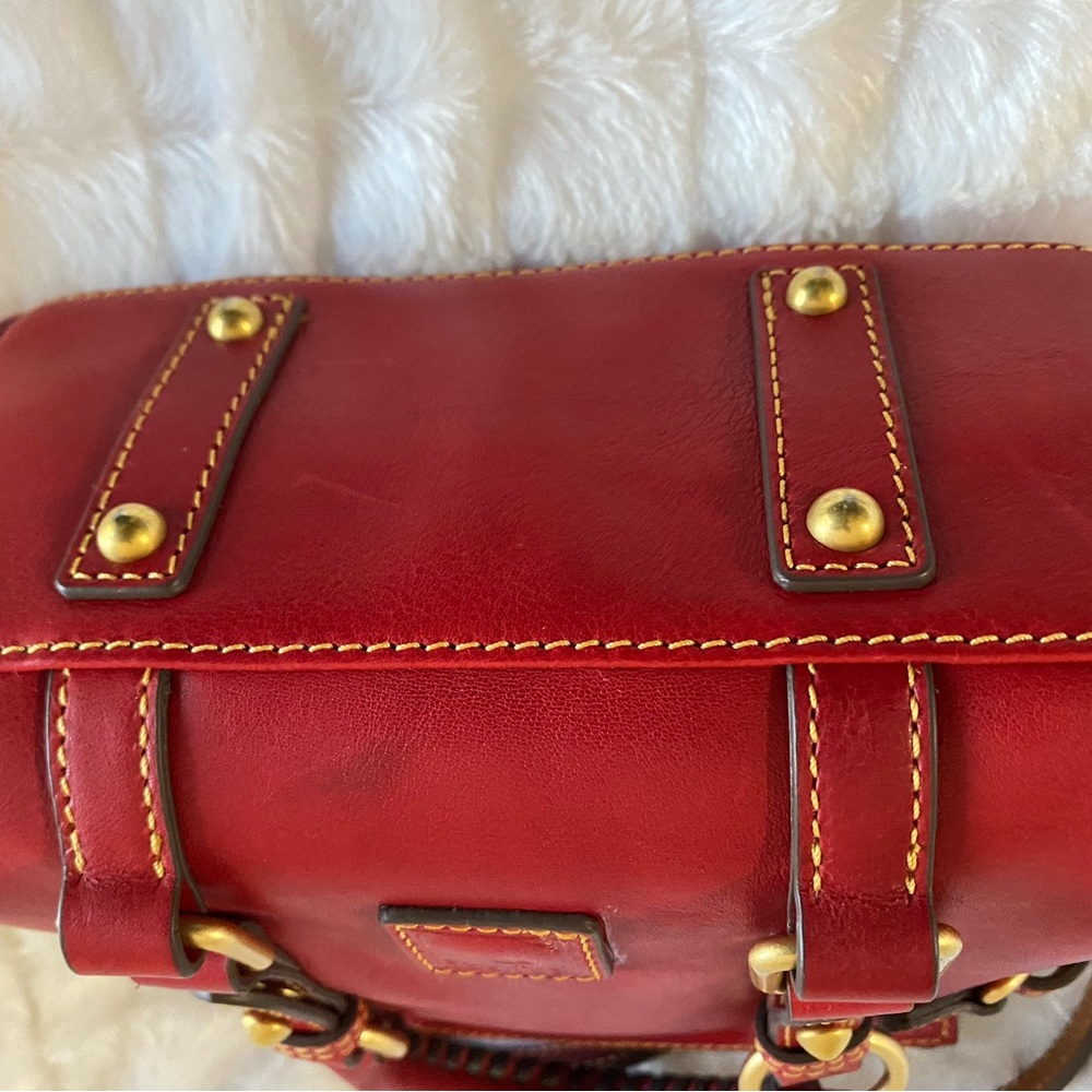 Dooney & Bourke Red Nano Satchel, Excellent Preowned Condition, Rarely Used - Picture 7 of 12